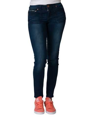 ESSENTIALS WOMENS Dark Blue Clothing / Jeans