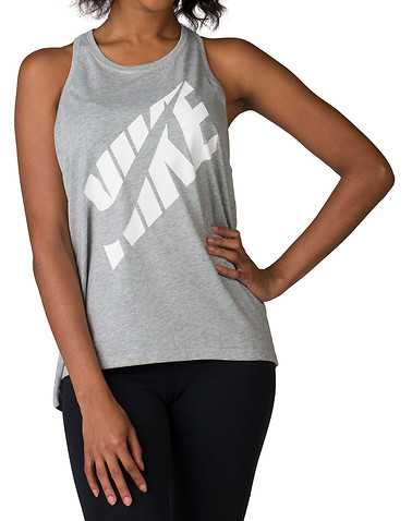 NIKE WOMENS Grey Clothing / Tank Tops M