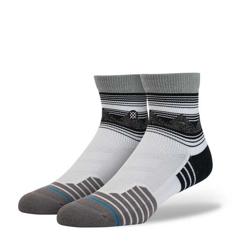 Stance Route Qtr fusion athletic Socks
