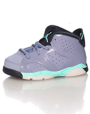 JORDAN GIRLS Purple Footwear / Sneakers 4C