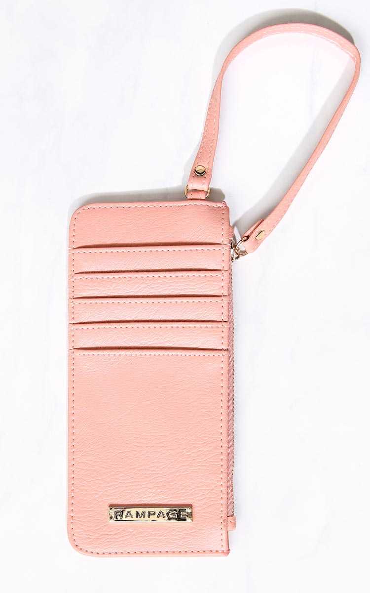 RAMPAGE Faux Leather ID Wristlet - N/S - Mint by Styles For Less