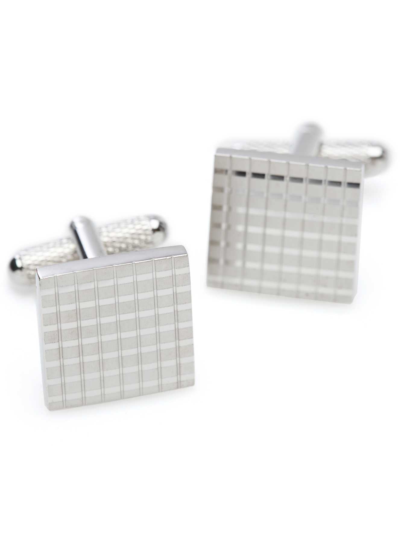Perry Ellis Square Grid Cufflinks