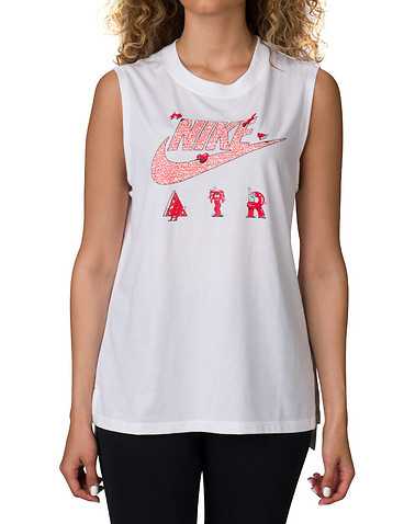 NIKE WOMENS White Clothing / Tank Tops S