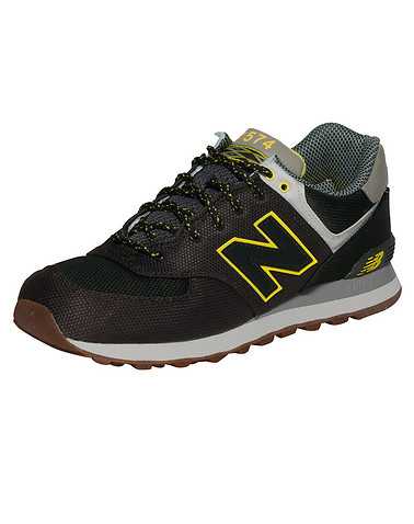 NEW BALANCE MENS Black Footwear / Sneakers
