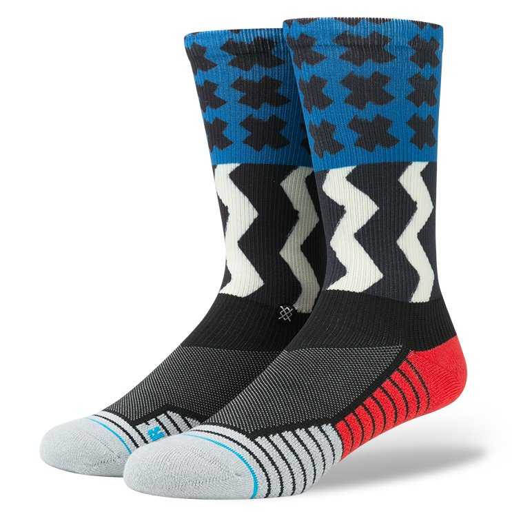 Stance Mission One BLU L fusion athletic Socks