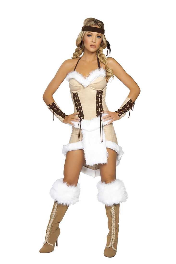 3pc Indian Maiden Costume