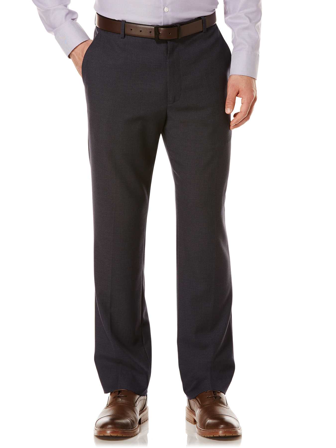 Perry Ellis Tonal Micro Check Suit Pant