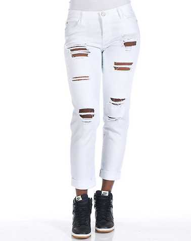 ESSENTIALS WOMENS White Clothing / Jeans 11