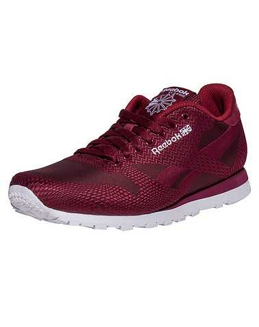 REEBOK MENS Burgundy Footwear / Sneakers