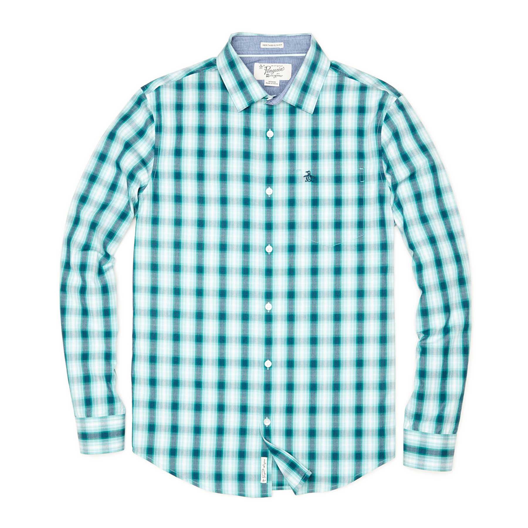 Original Penguin PEACHED PLAID SHIRT