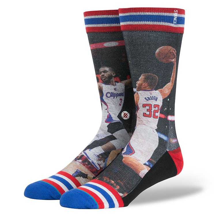 Stance Paul/Griffin BLU L NBA Future Legends Socks