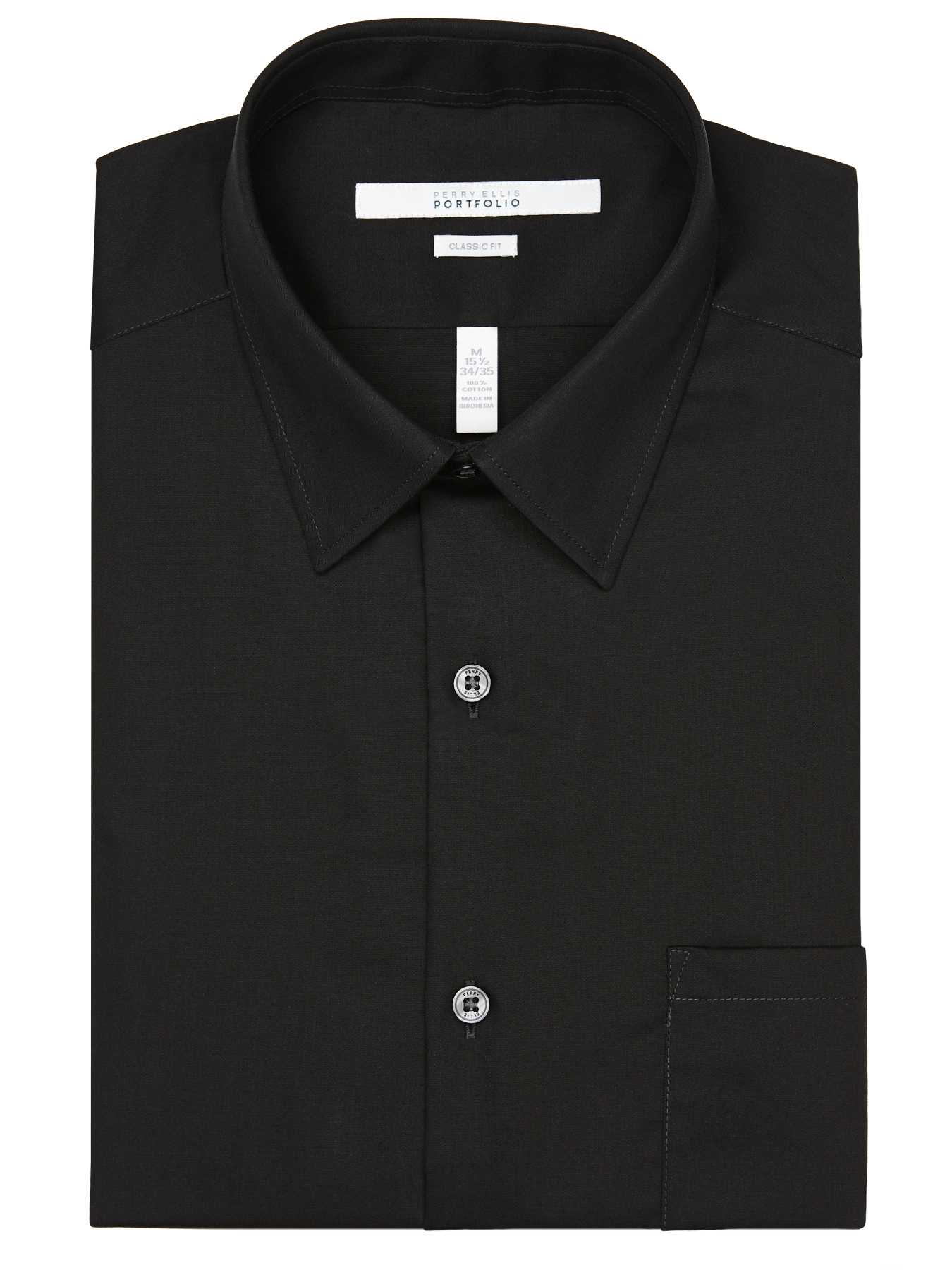 Perry Ellis Classic Fit Twill Portfolio Dress Shirt
