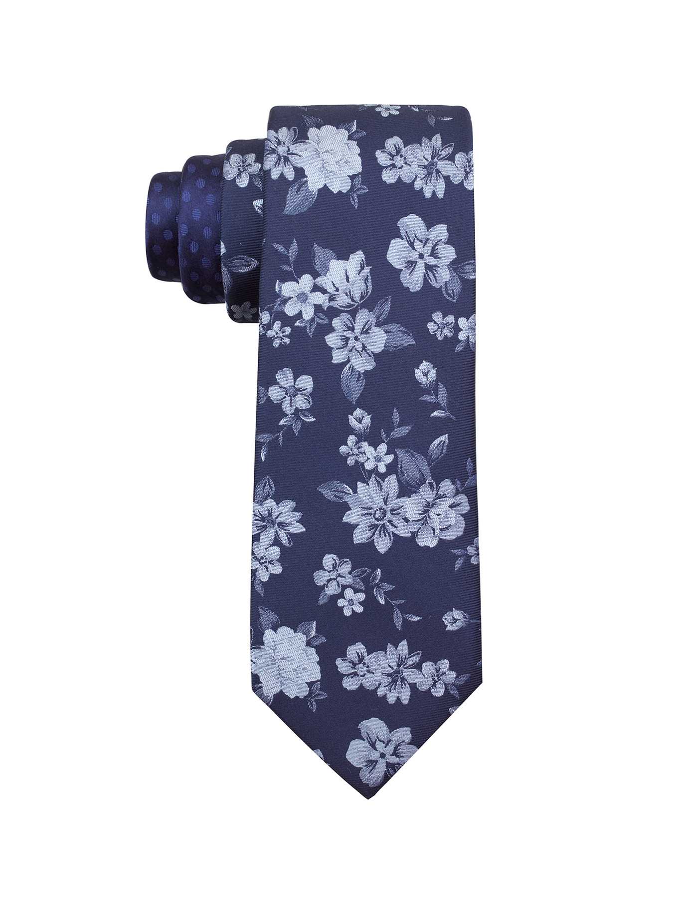 Perry Ellis Parker Floral Silk Tie