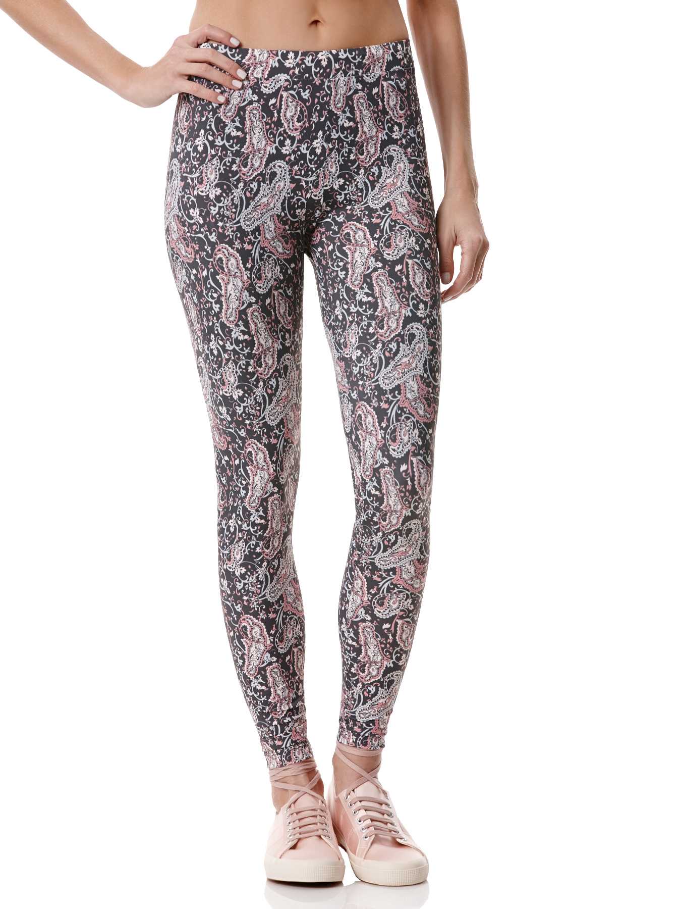 Peony Paisley Leggings