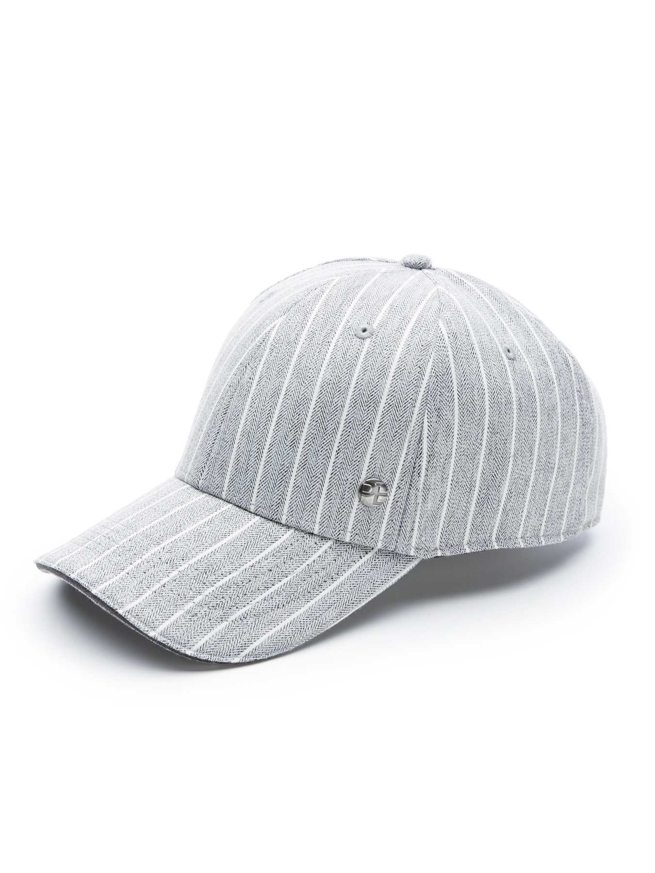 Perry Ellis Pinstripe Baseball Hat