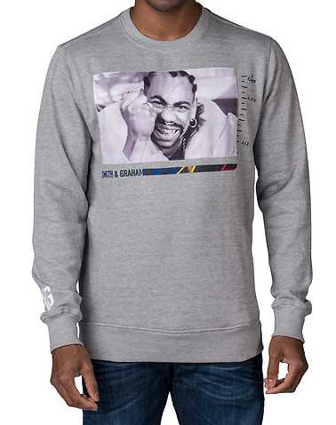 SMITH AND GRAHAM MENS Grey Clothing / Sweatshirts M