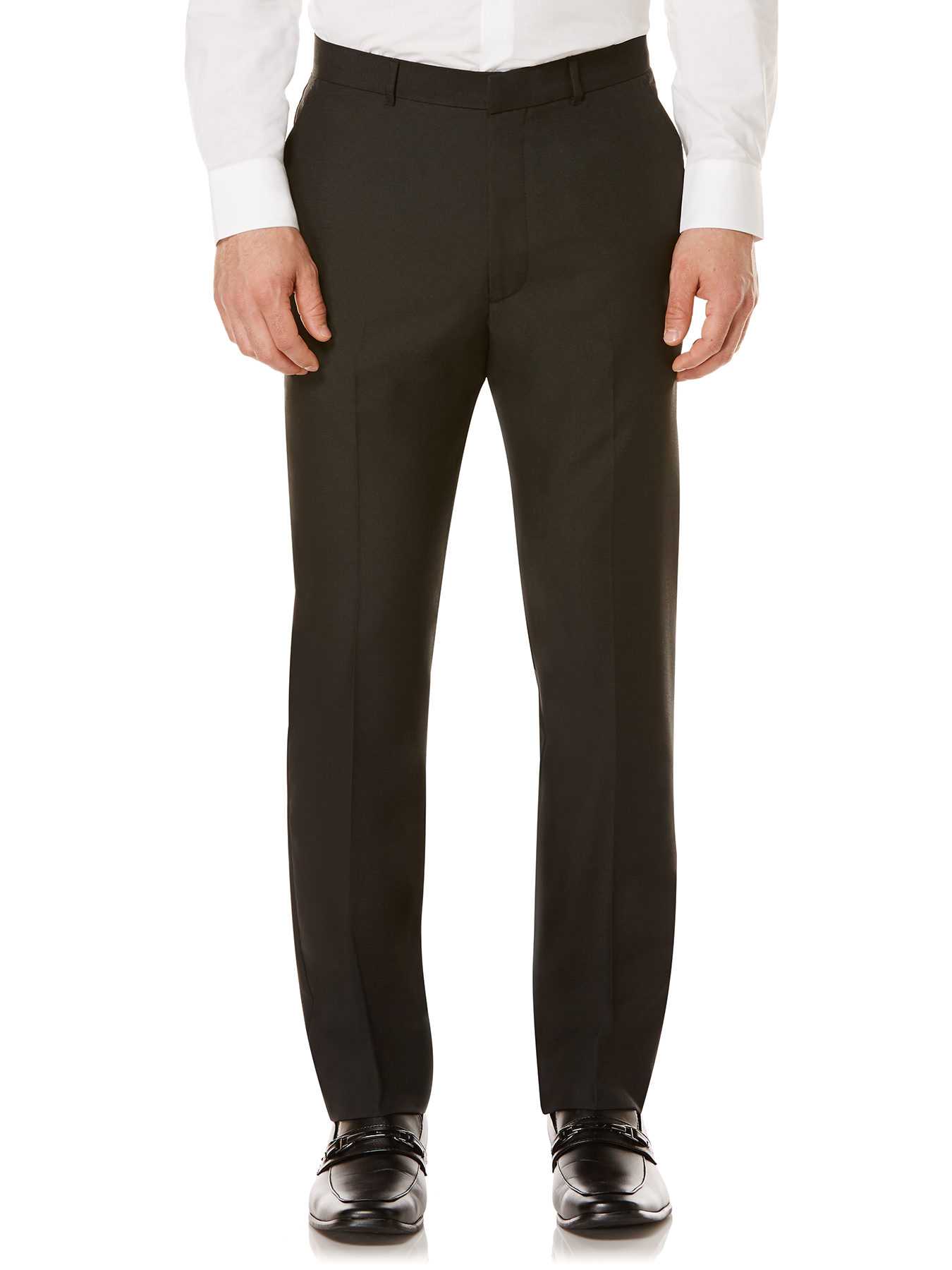 Perry Ellis Slim Fit Micro Check Dress Pant