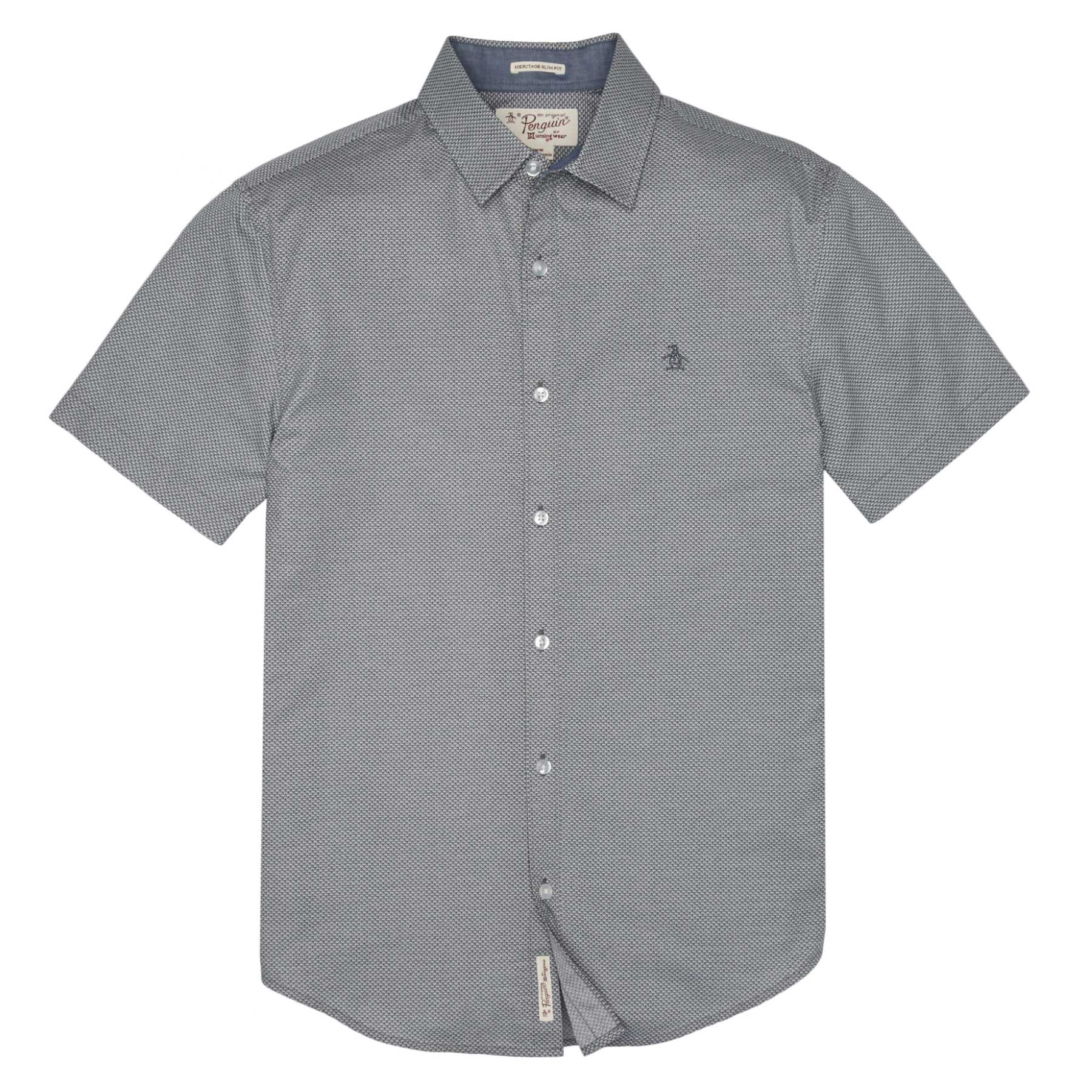 Original Penguin MICRO PRINT SHIRT