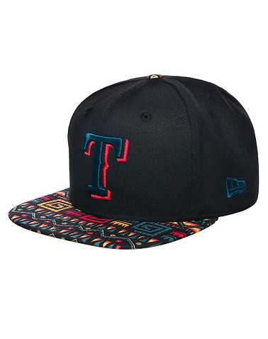 NEW ERA MENS Black Accessories / Caps Snapback One Size