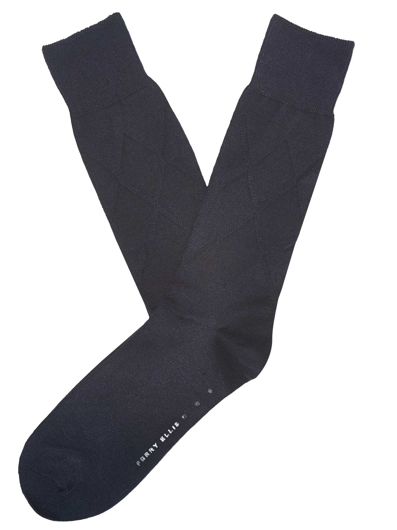 Perry Ellis Texture Argyle Portfolio Sock