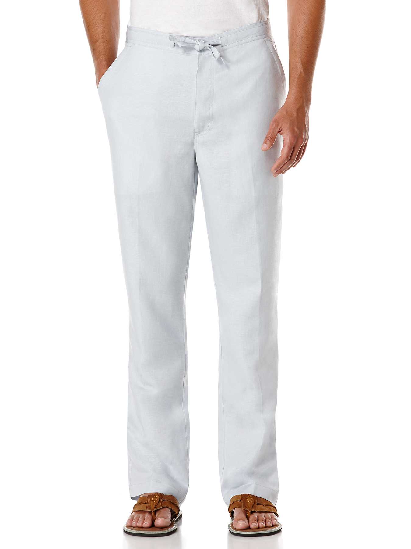 Cubavera Big & Tall Drawstring Linen Pant