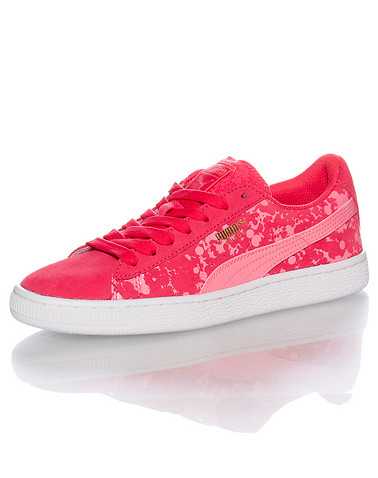 PUMA GIRLS Pink Footwear / Basketball
