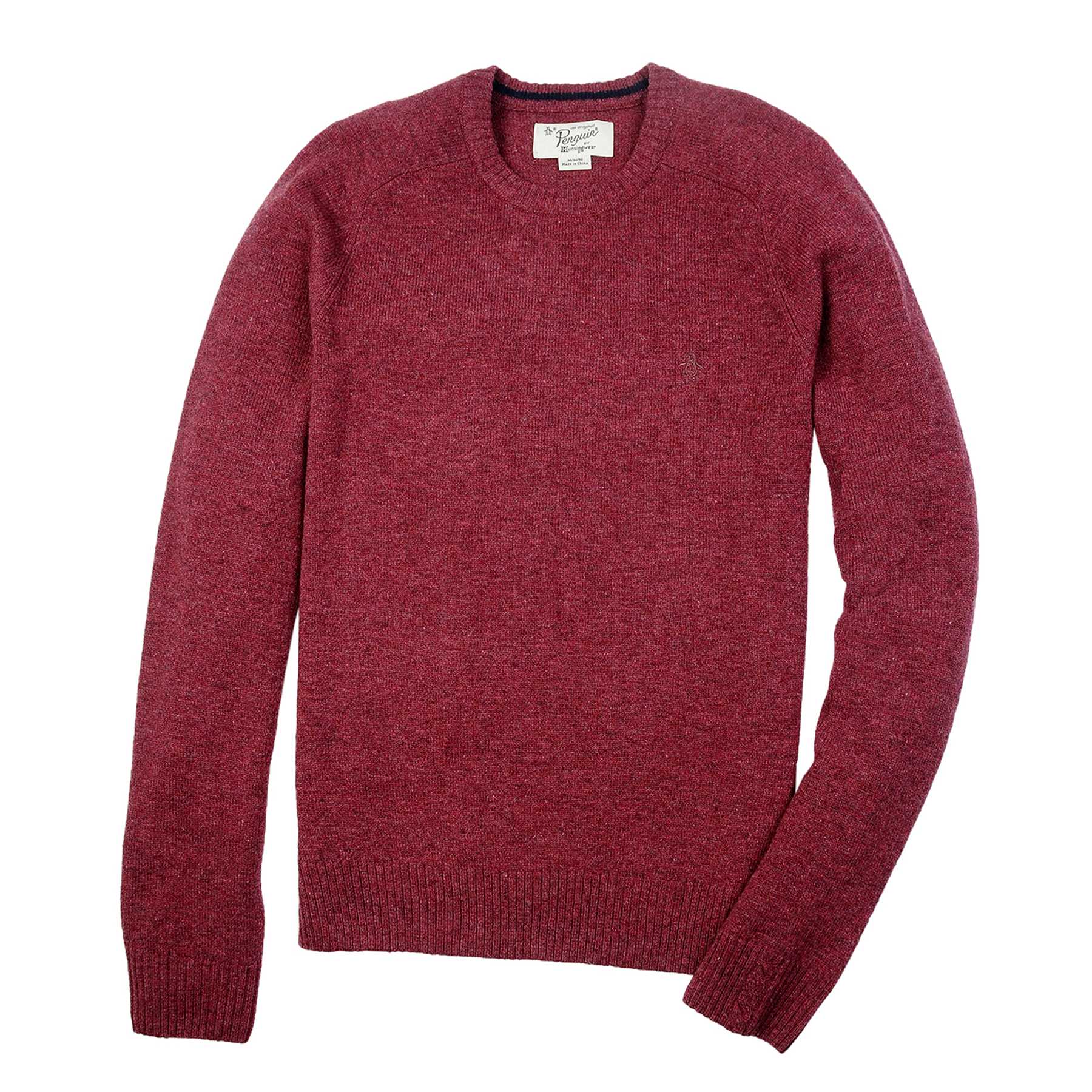 Original Penguin P55 LAMBSWOOL CREW NECK SWEATER