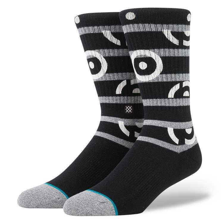 Stance Tactics BLK L classic crew light Socks