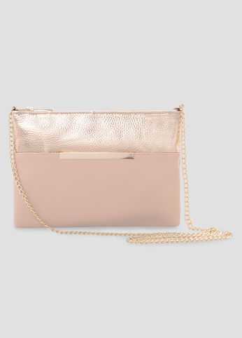 Mixed Media Shoulder Bag