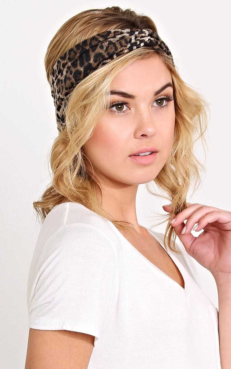 Wild Time Headwrap Set - N/S - Brown Comb by Styles For Less