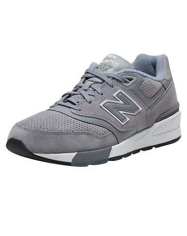NEW BALANCE MENS Grey Footwear / Sneakers