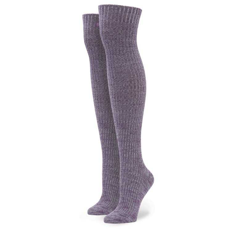 Stance Matchsticky (Purple) OVER THE KNEE Socks