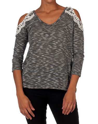 ESSENTIALS WOMENS Black Clothing / Tops S