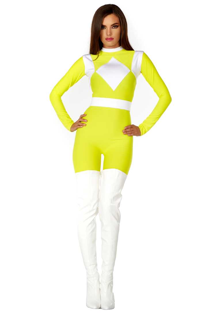 Sexy Yellow Dynamic 2 Pc. Costume