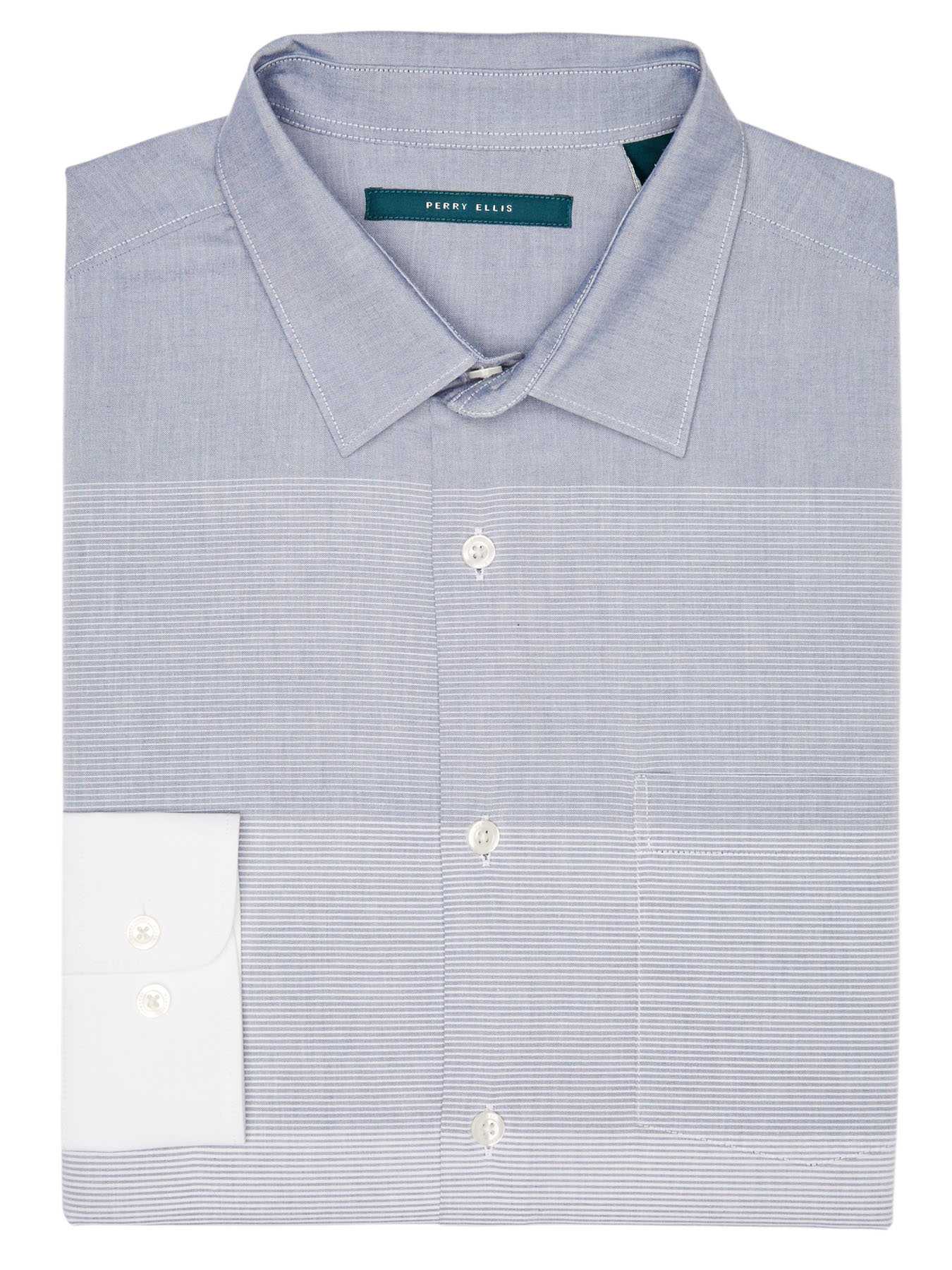Perry Ellis Gradual Ombre Stripe Shirt