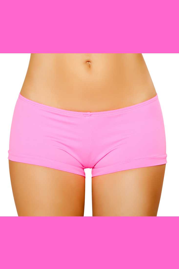 Hot Pink Stretch Fit Hot Shorts