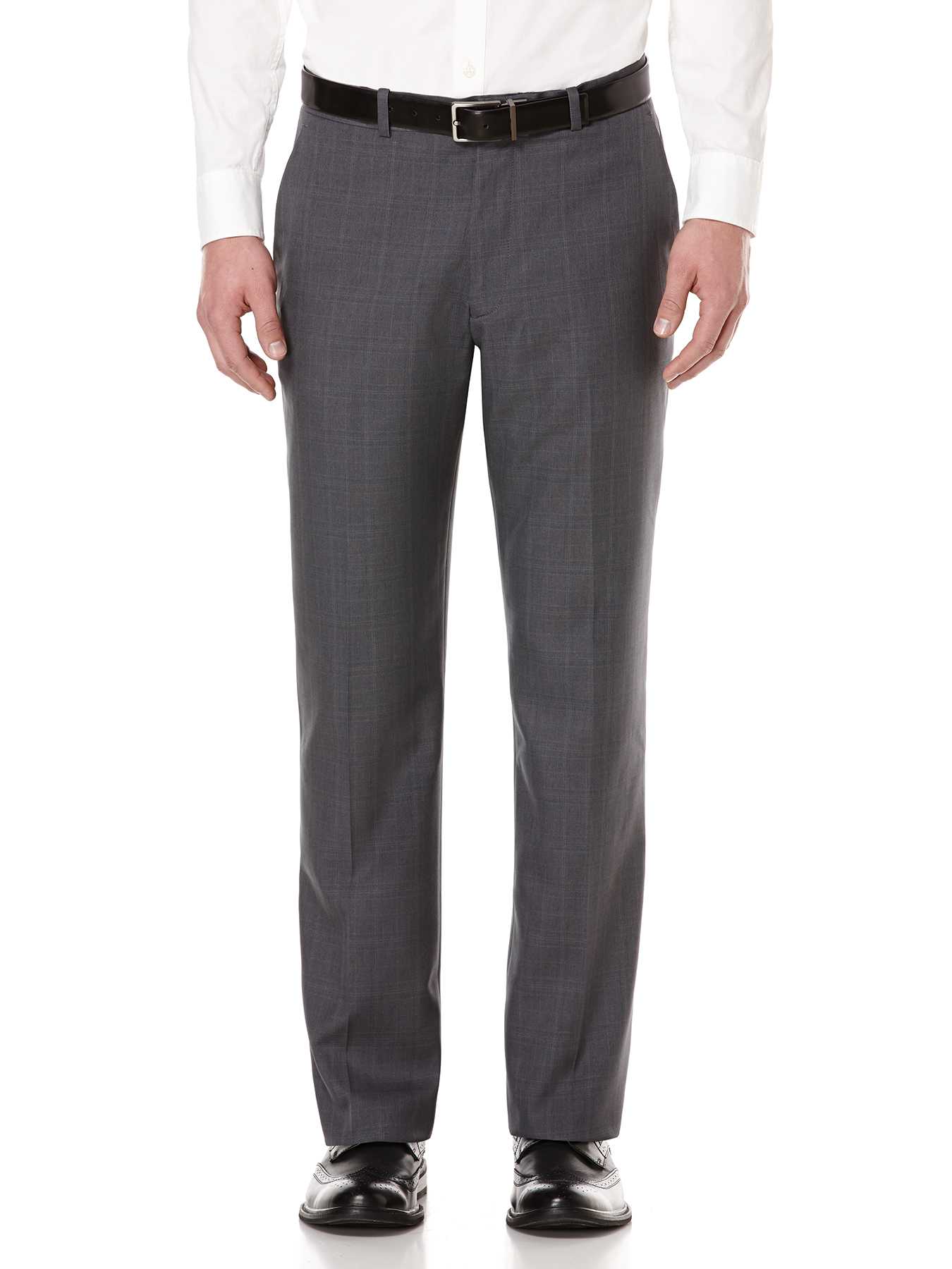Perry Ellis Windowpane Performance Portfolio Pant