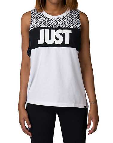 NIKE WOMENS White Clothing / Tank Tops M
