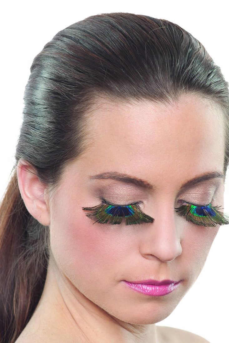 Peacock Style Sexy Ravewear Eyelashes