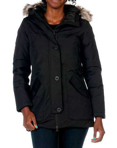 THE NORTH FACE WOMENS Black Clothing / Heavy Jackets