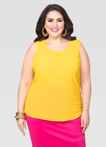 Strappy Hi-Lo Tank