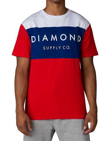 DIAMOND SUPPLY COMPANY MENS White Clothing / Tops L