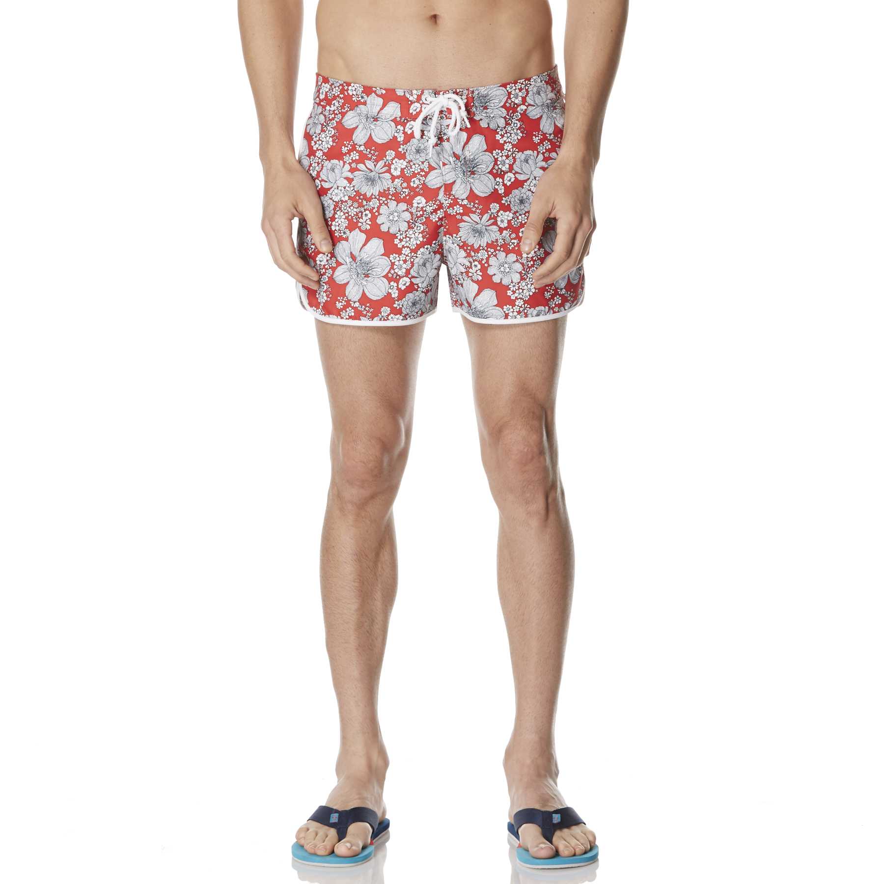 Original Penguin FLORAL PRINTED DOLPHIN SHORT