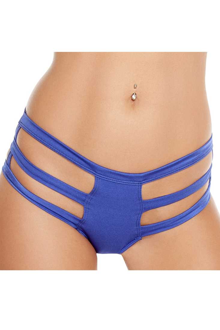 Royal Blue Triple Strapped Bottom