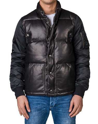 WHITE RAVEN MENS Black Clothing / Outerwear XL