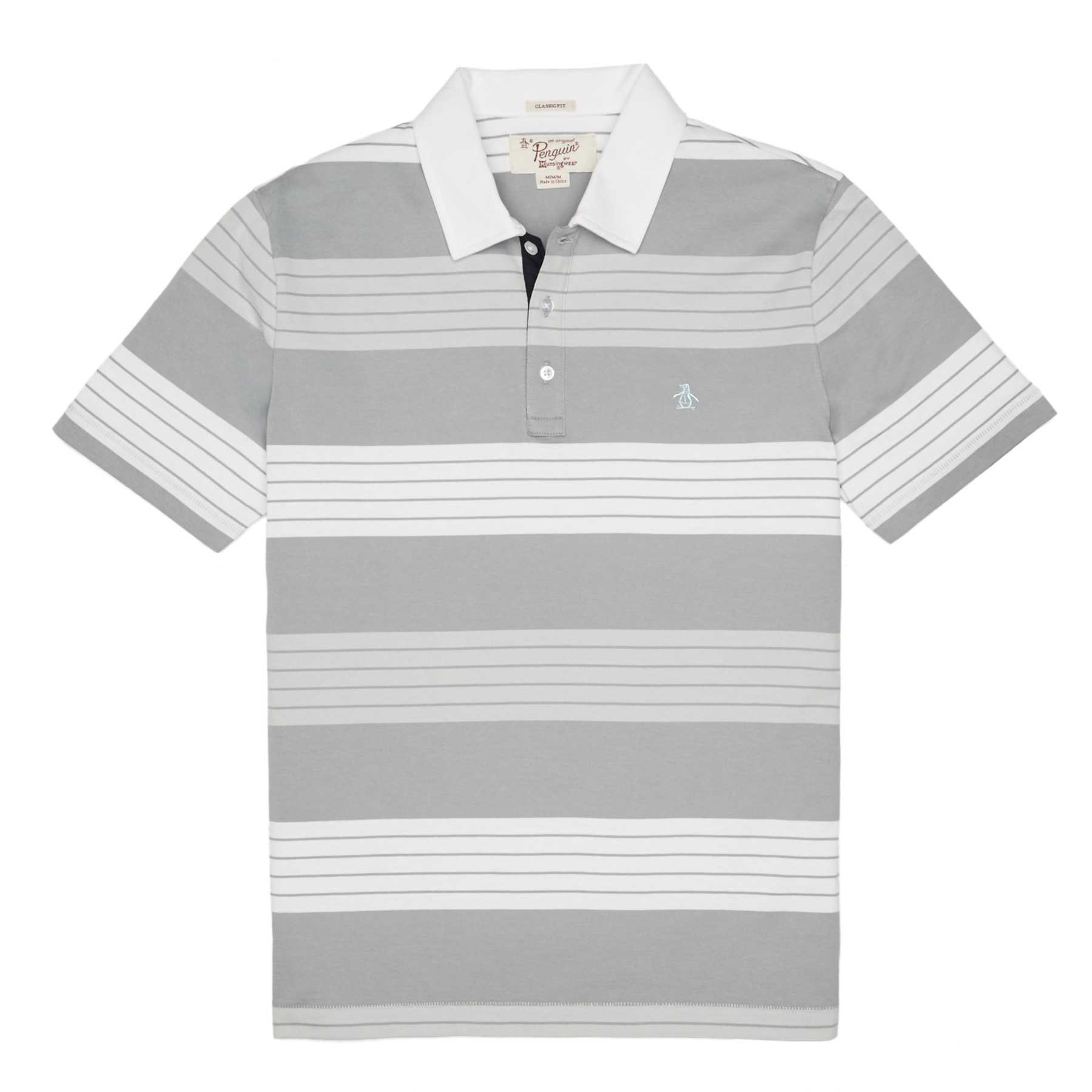 Original Penguin CLASSIC FIT WIDE STRIPE POLO