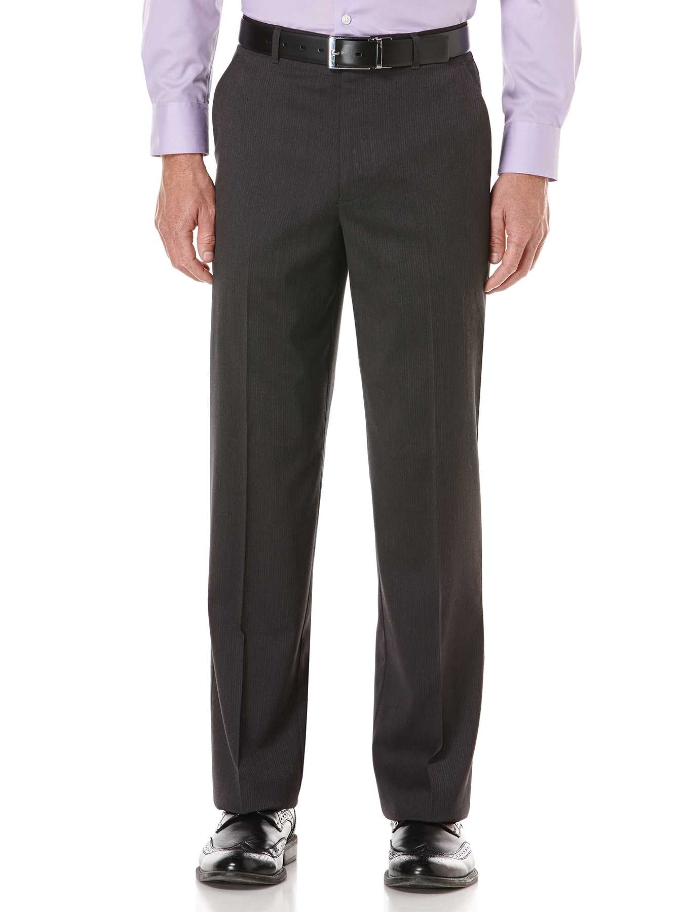 Perry Ellis Classic Fit Textured Stretch Suit Pant