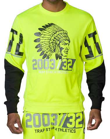 HUSTLE GANG MENS Yellow Clothing / Sweatshirts M