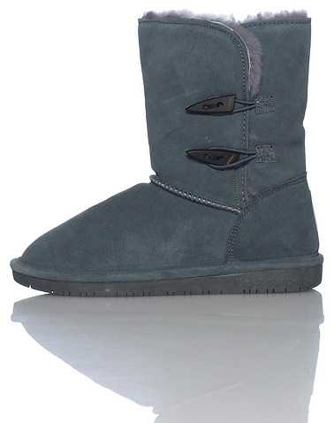 BEARPAW WOMENS Grey Footwear / Boots