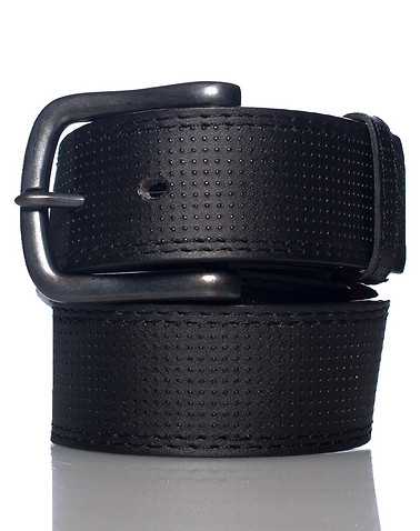 ESSENTIALS MENS Black Accessories / Belts